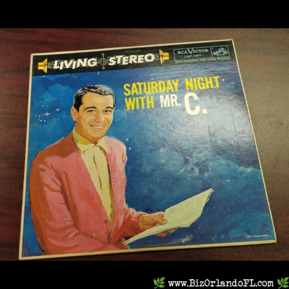 VINTAGE,: Perry Como - Saturday Night With Mr C - RCA Victor Records  1958